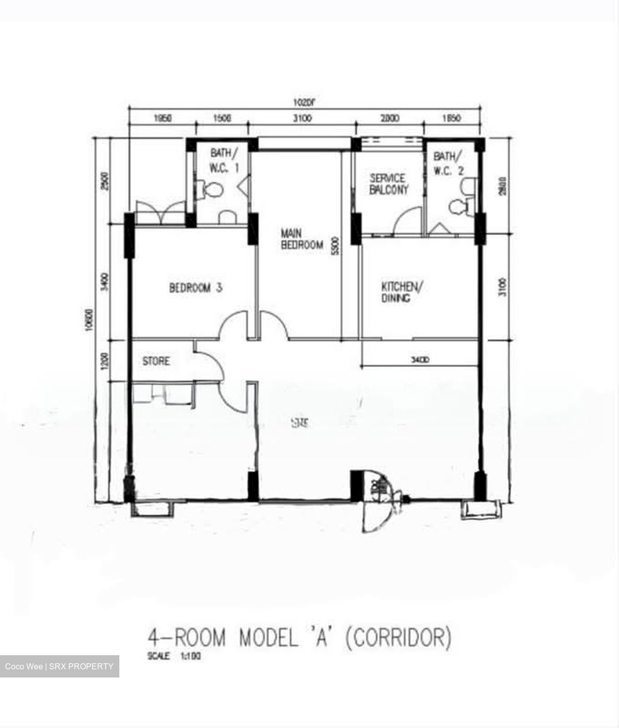 Blk 701 Woodlands Drive 40 (Woodlands), HDB 4 Rooms #575058971